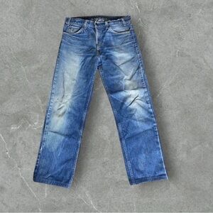 Vintage Levi’s 02505 0217 Jeans Mens 32x29 Blue 1980s Orange Tab Made In USA